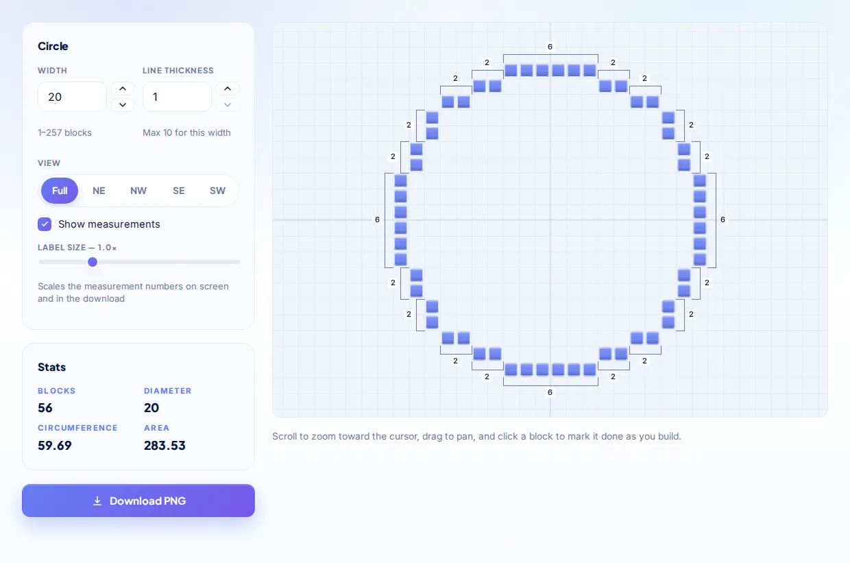 Circle Generator screenshot