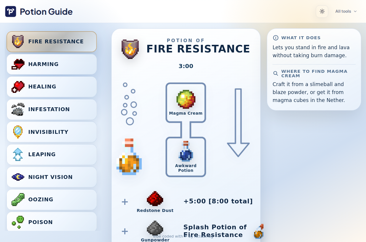 Potion Guide screenshot